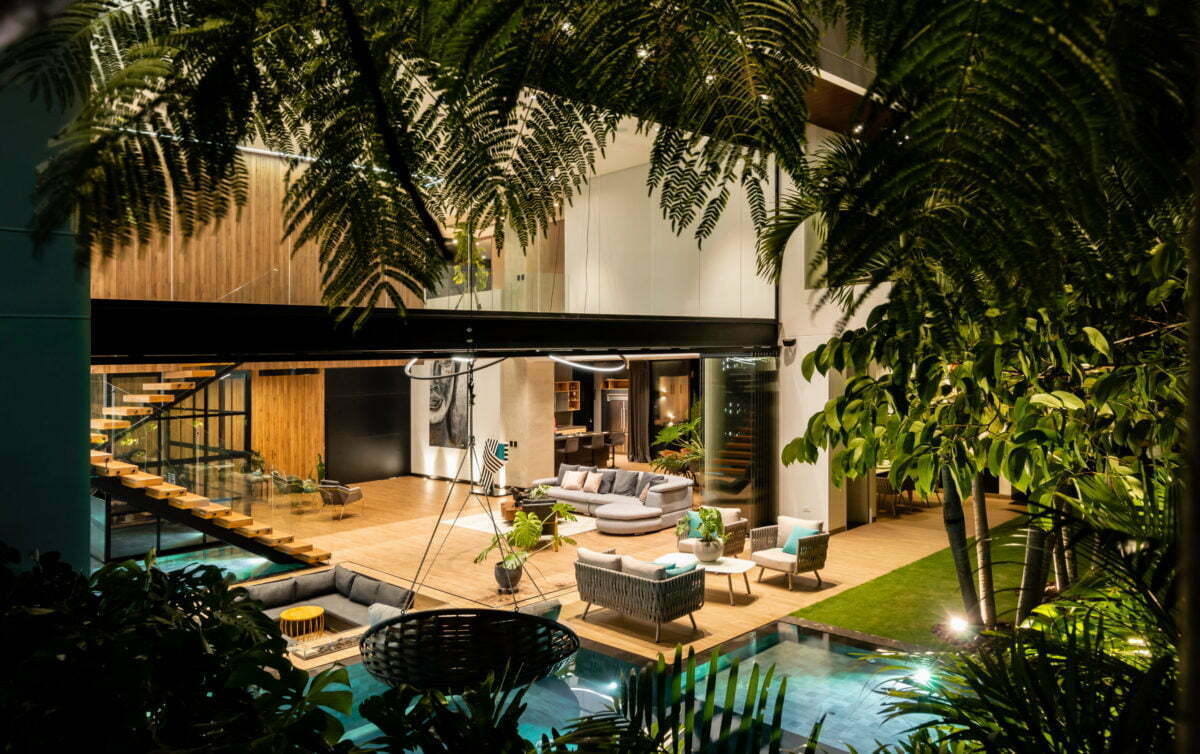 Conozca esta sorprendente casa en Bucaramanga con piscina semiolímpica