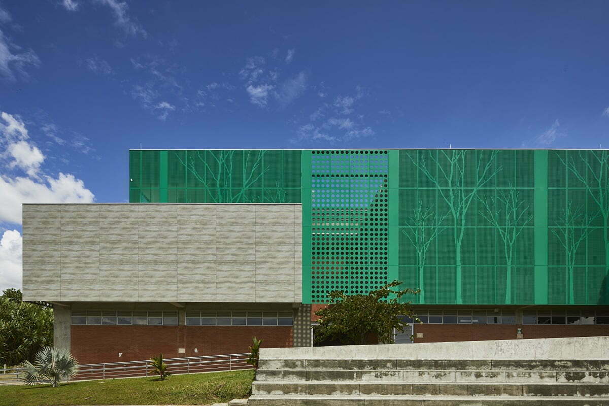 Las sorprendentes fachadas de los edificios de la Universidad Libre en Pereira