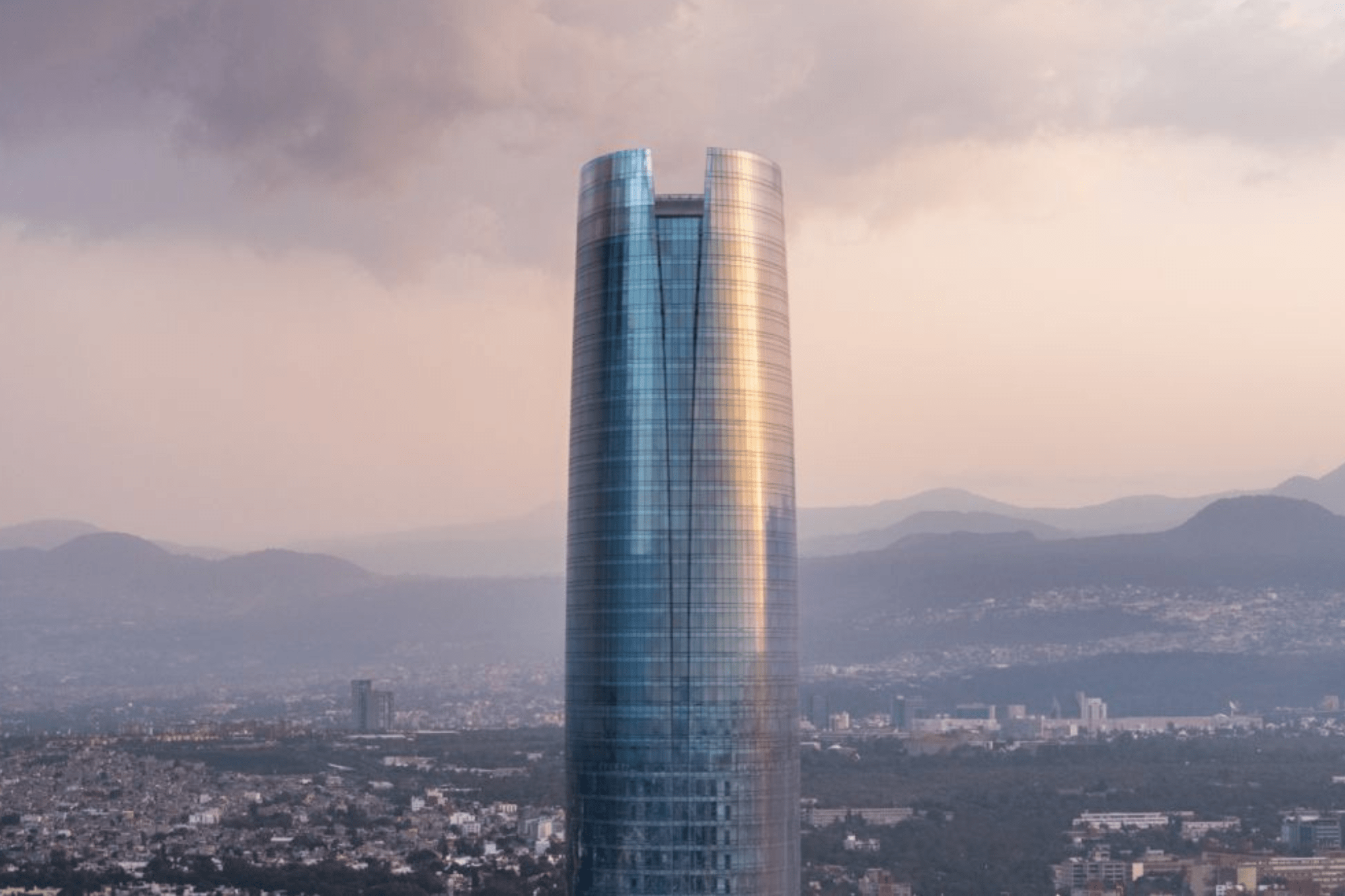 Así es la nueva torre ‘Mítikah’, la más alta de México