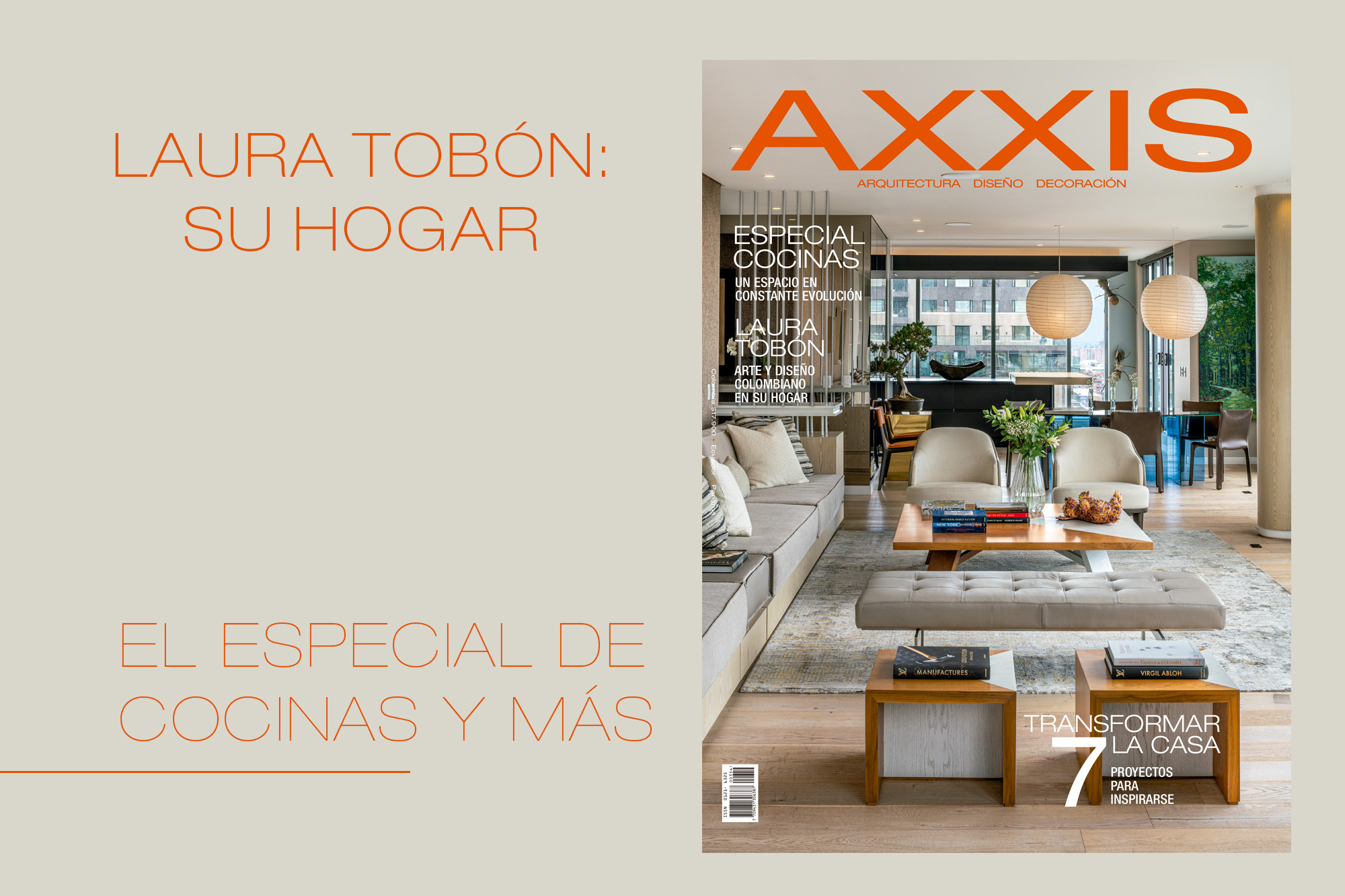 El apartamento de Laura Tobón y otras novedades de la revista impresa