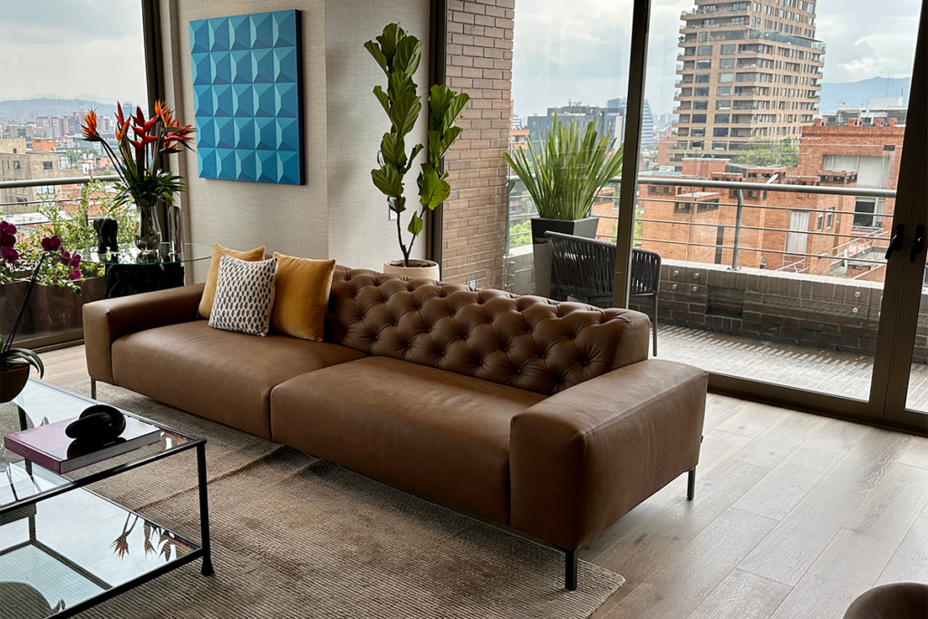 Albornoz 3 1 Un ‘penthouse’ en Bogotá en el que los protagonistas son la madera y la vista
