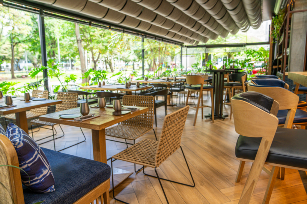 DonDoh restaurante 6 Las tradiciones japonesas son el vínculo del diseño de este restaurante oriental