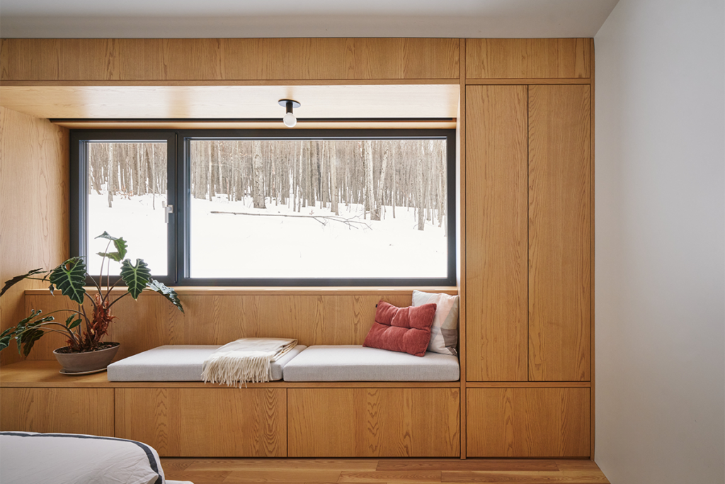 Casa Canada La Nony FAMILI 10 Una casa en la nieve que establece el equilibrio entre modernidad y patrimonio