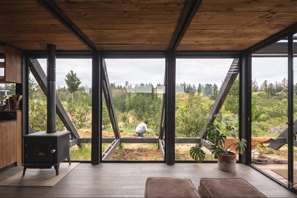 Cabana Gonzalo Rufin Arquitectos Felipe Toro 3 Esta vanguardista cabaña en Chile reinventa el concepto de refugio