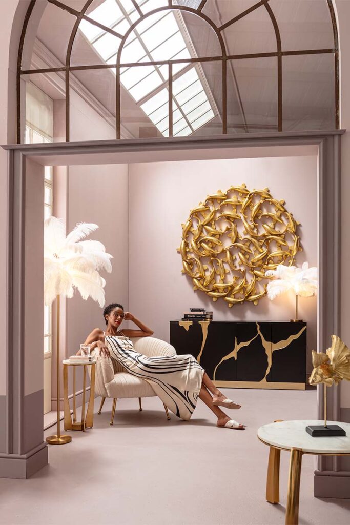 KARE Moods Elegant Delight Cracked Black Feria EVA 2 Feria EVA 2025 estrena pabellón exclusivo de interiorismo y decoración