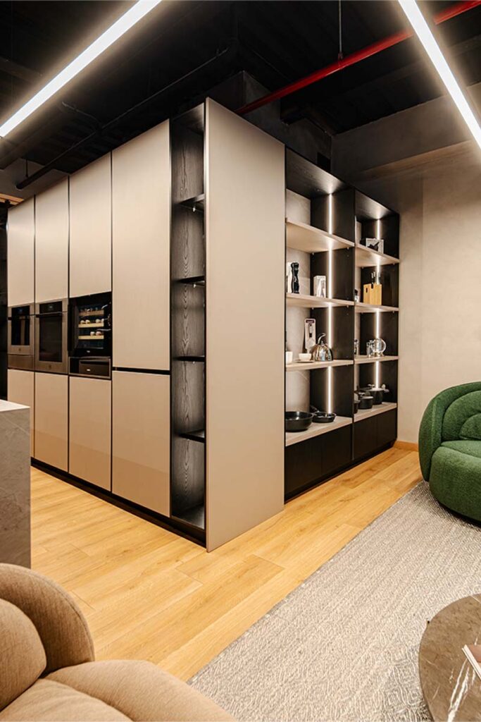 Primadera 1 El diseño de una cocina entre lo cálido y lo industrial