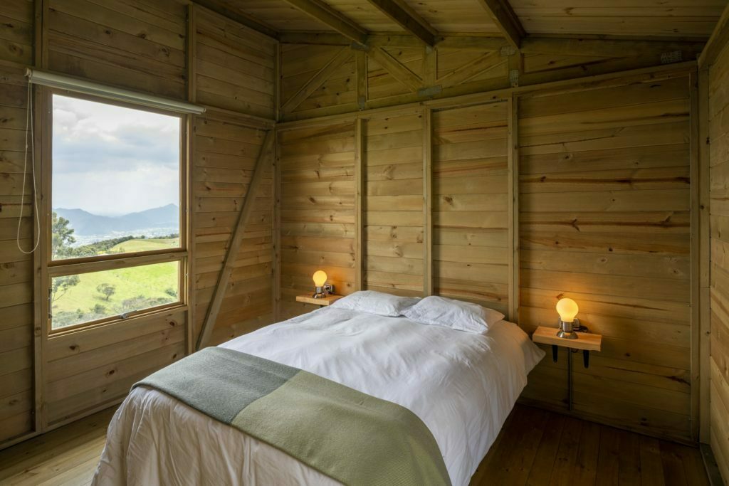 Una casa de campo en tabio, cundinamarca diseñada para el descanso