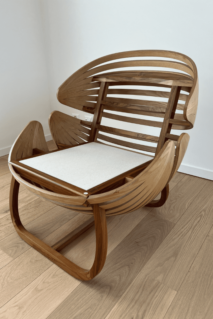 ‘armadillo’, la silla que representará a colombia en el salón del mueble de milán 2023