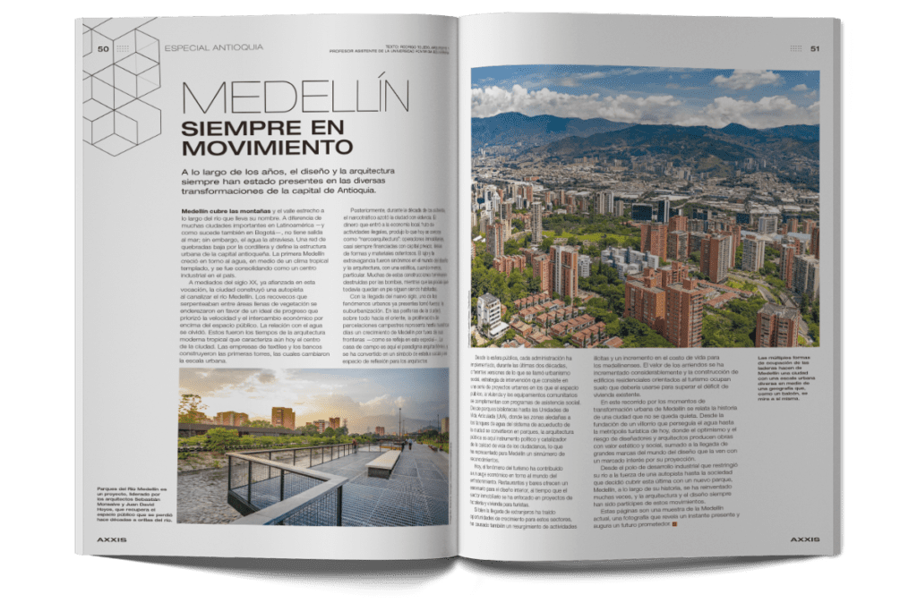 Seis casas y mucho más en el nuevo número de la versión impresa de axxis