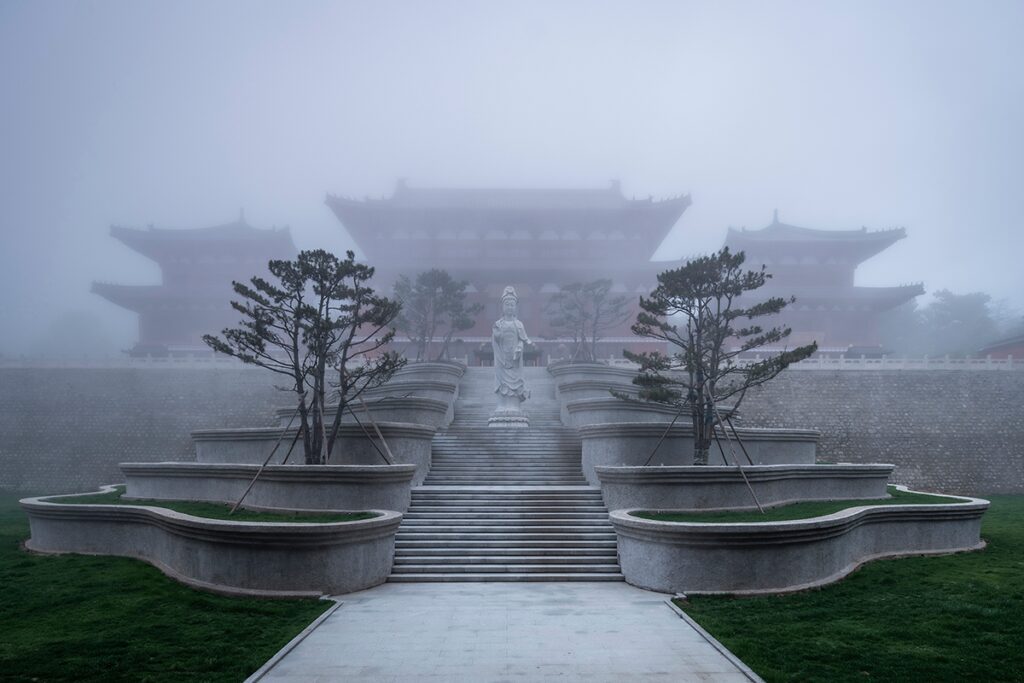 Este es el museo escondido en china con una arquitectura de contemplación y movimiento Este es el museo escondido en china con una arquitectura de contemplación y movimiento