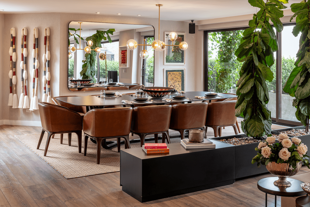 ‘el mayor reto de remodelar este apartamento fue su tamaño’: tres pisos y 750 m2