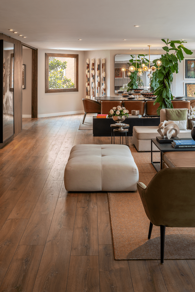 ‘el mayor reto de remodelar este apartamento fue su tamaño’: tres pisos y 750 m2