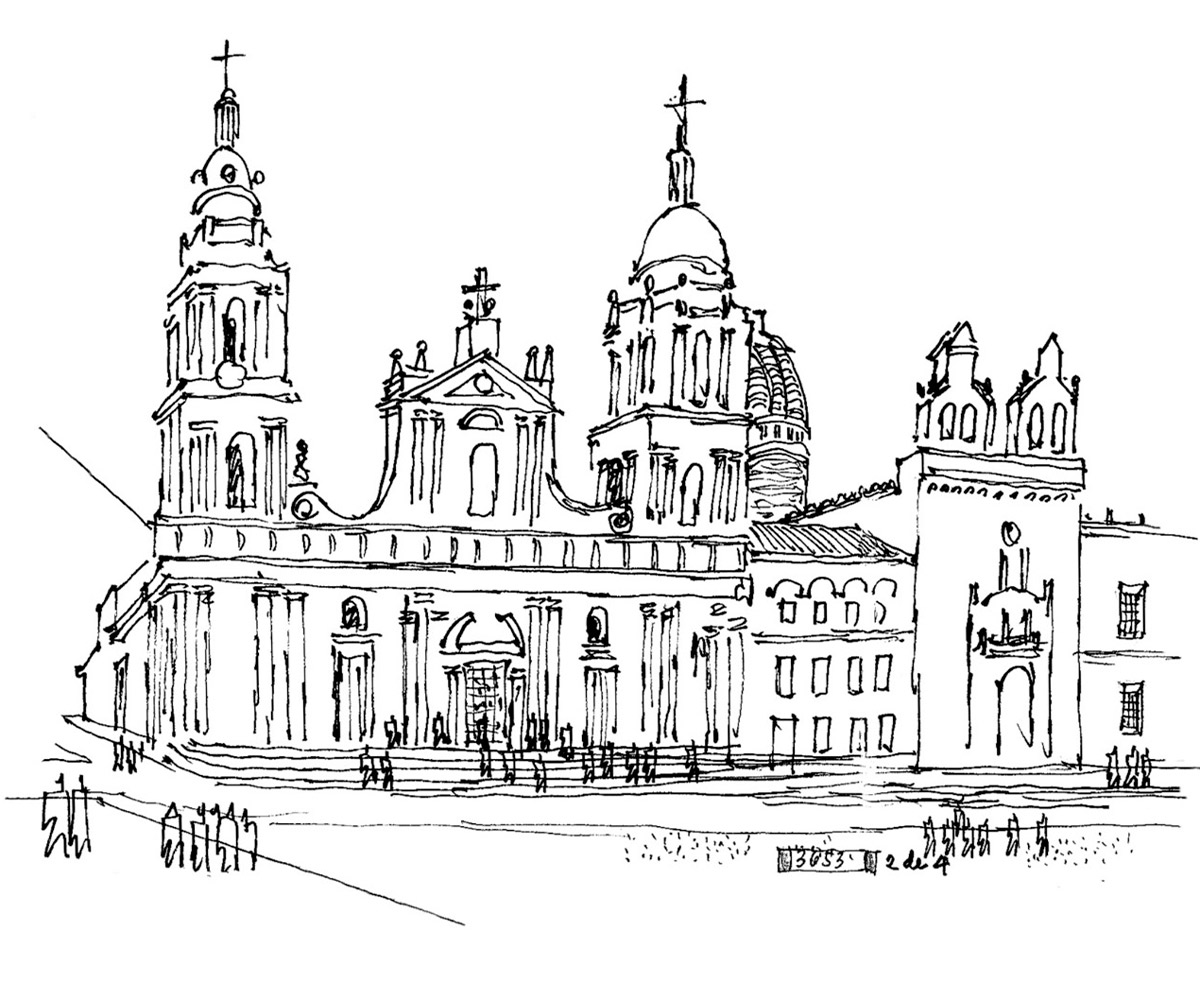 Dibujo de Germán Samper