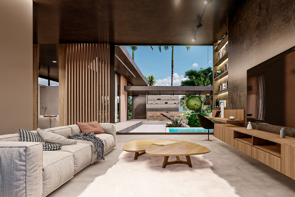 Diseño de casa ubicada en Villavicencio por la firma MF Arquitectos.