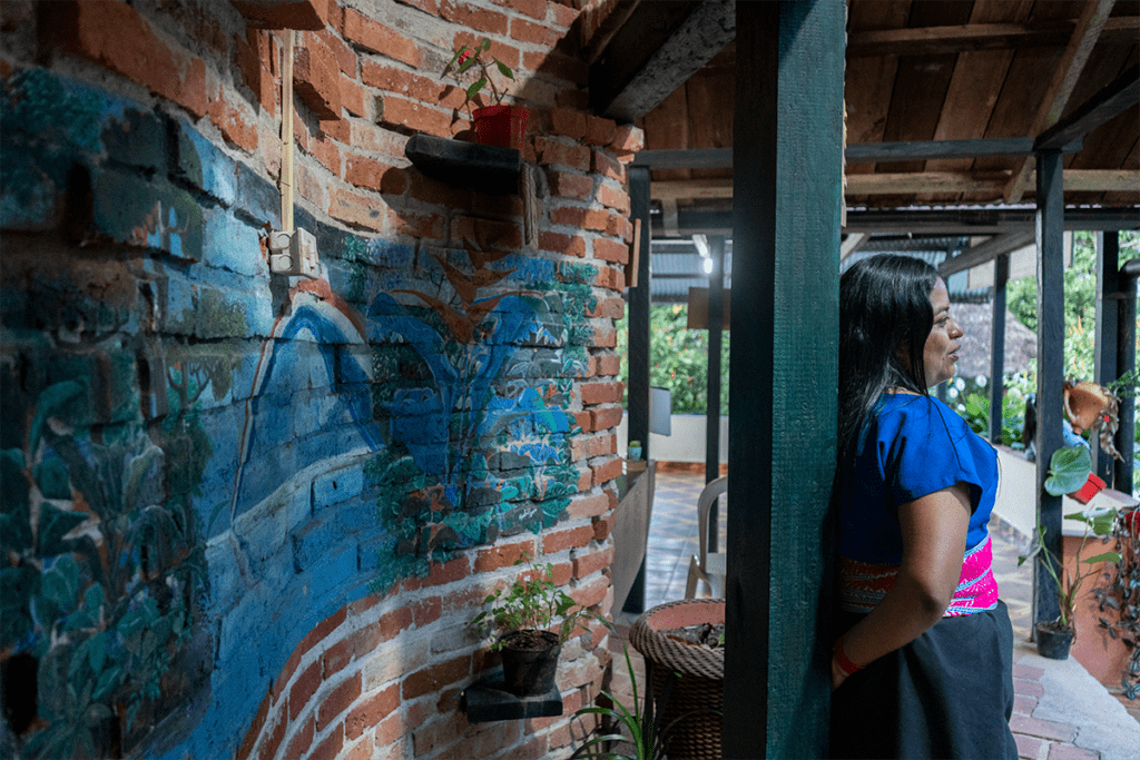 La casa en la que las mujeres indígenas del putumayo gestan la paz