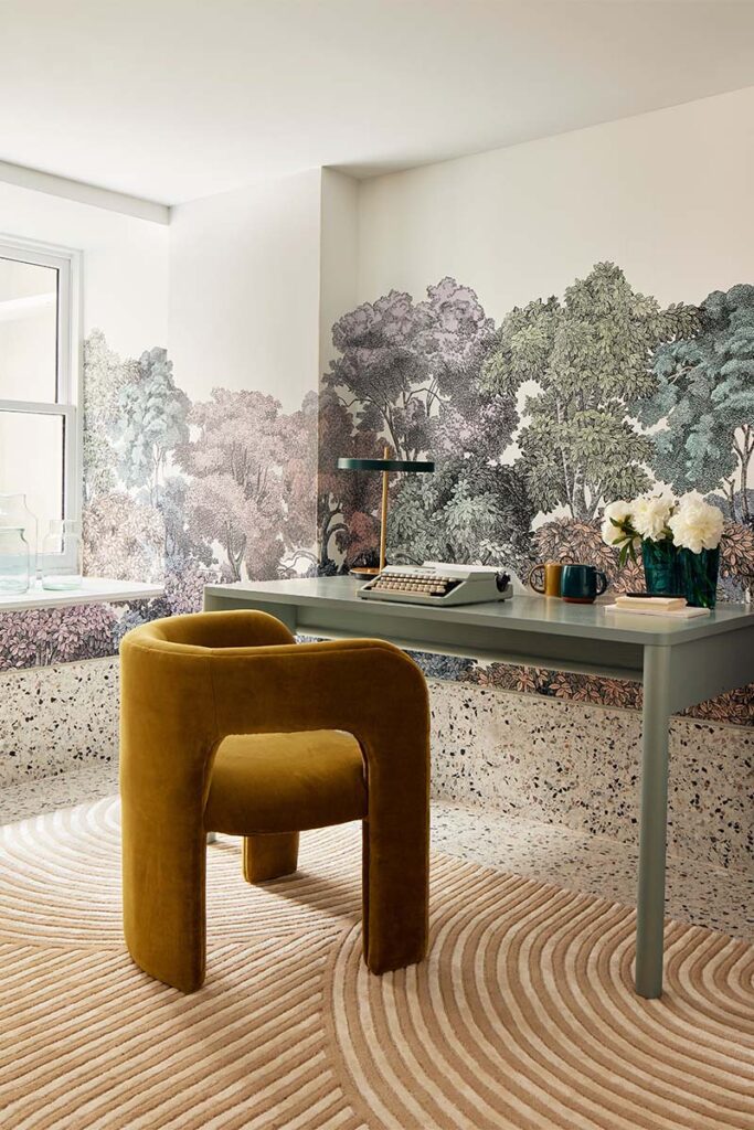 Bosque, mar y cielo inspiran la decoración de este apartamento cerca al central park Bosque, mar y cielo inspiran la decoración de este apartamento cerca al central park