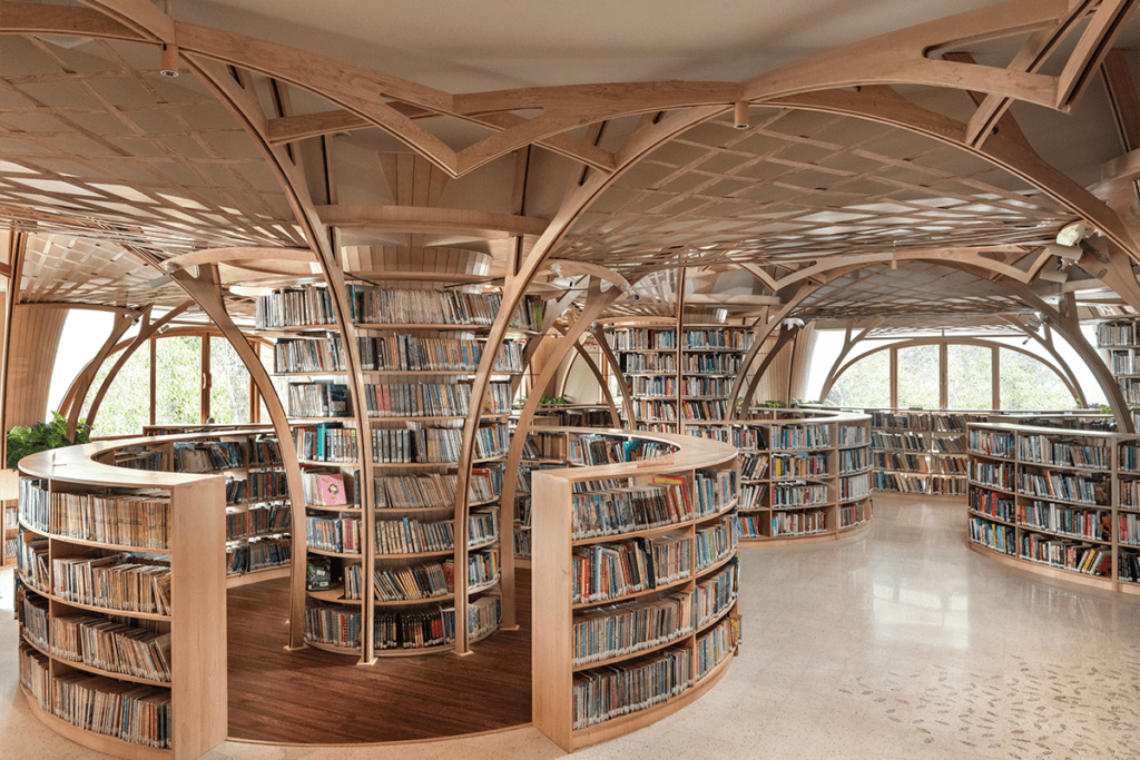 Esta biblioteca es un centro dinámico de aprendizaje y compromiso comunitario Esta biblioteca es un centro dinámico de aprendizaje y compromiso comunitario