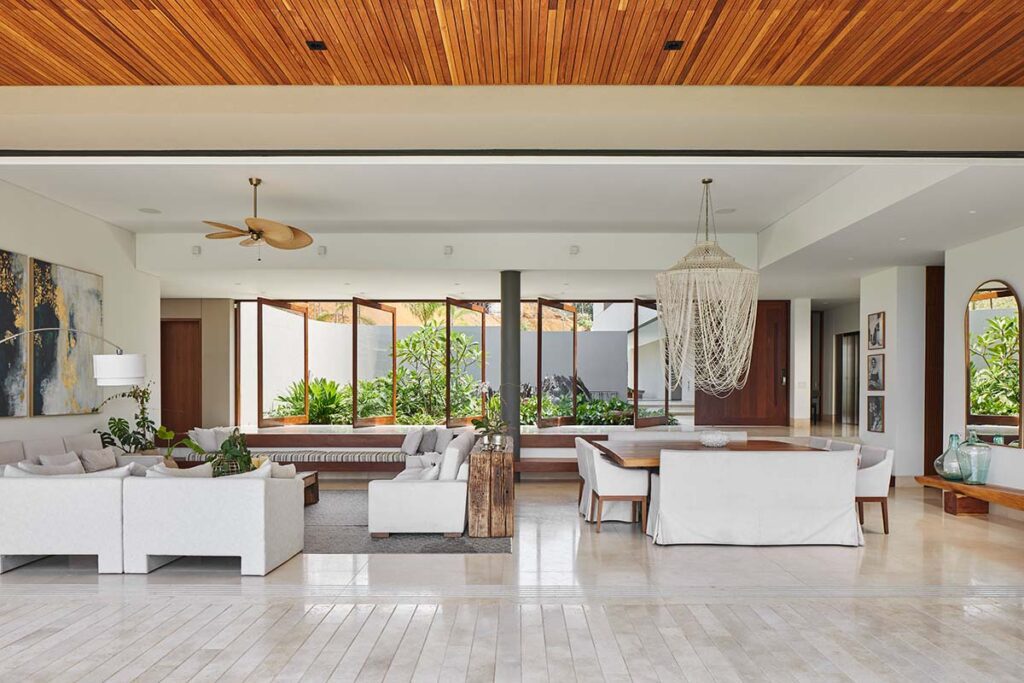 Abierta al paisaje y a la vez completamente cerrada: así es esta casa en cali