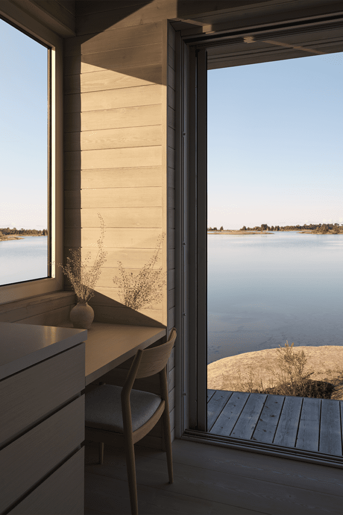 Estas cabañas son un refugio inmerso en la naturaleza de canadá