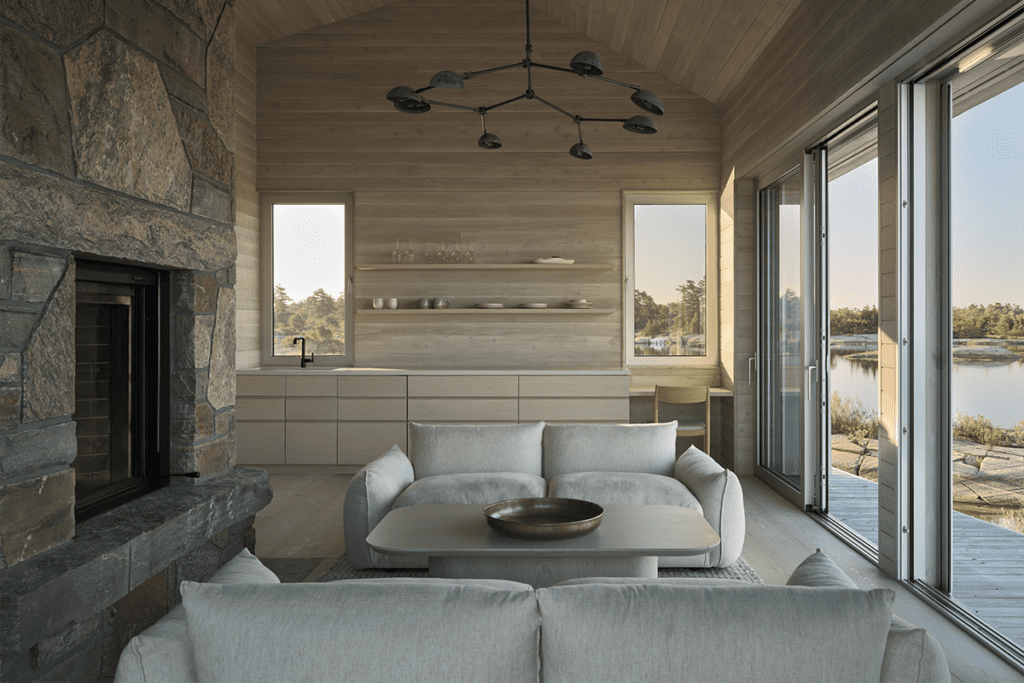 Estas cabañas son un refugio inmerso en la naturaleza de canadá