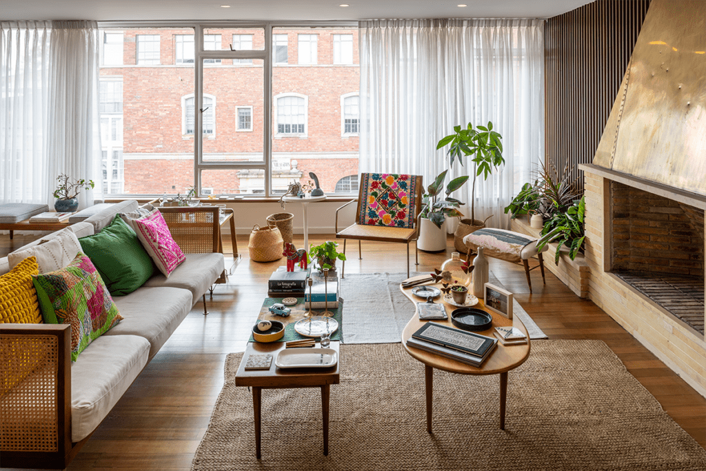 La renovación de este apartamento se basó en respetar lo preexistente