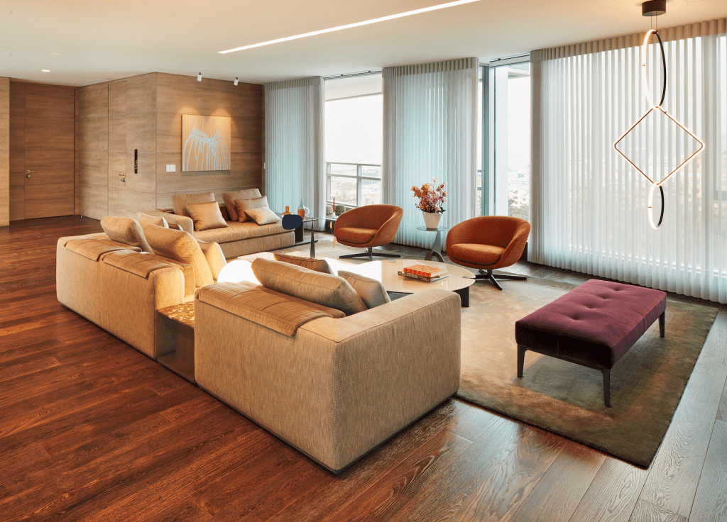 Un acogedor apartamento bogotano que se integra con el entorno diseñado por david restrepo