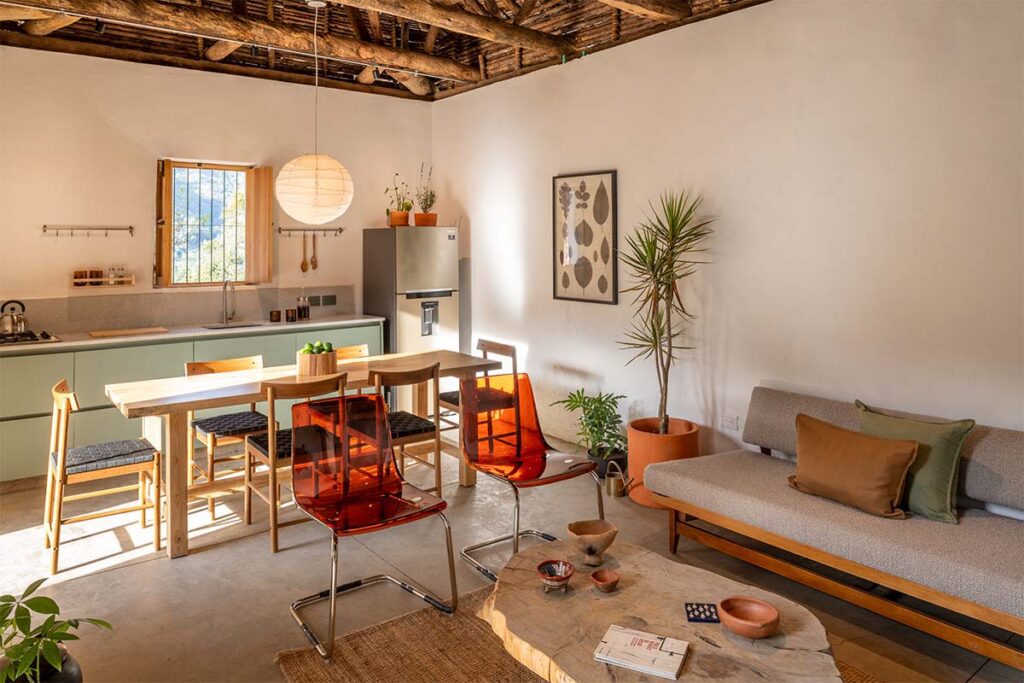 Esta premiada casa en el valle de tenza se reconstruyó con estéticas de la región