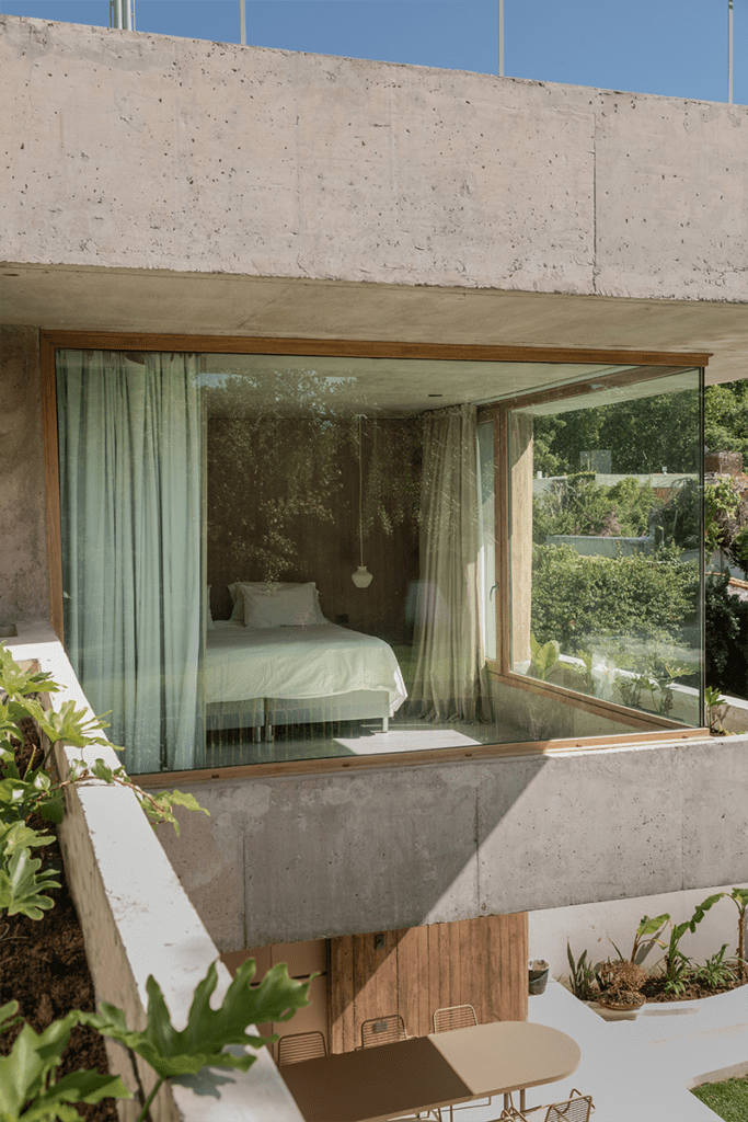 Una casa en argentina donde la arquitectura se convirtió en una extensión del paisaje