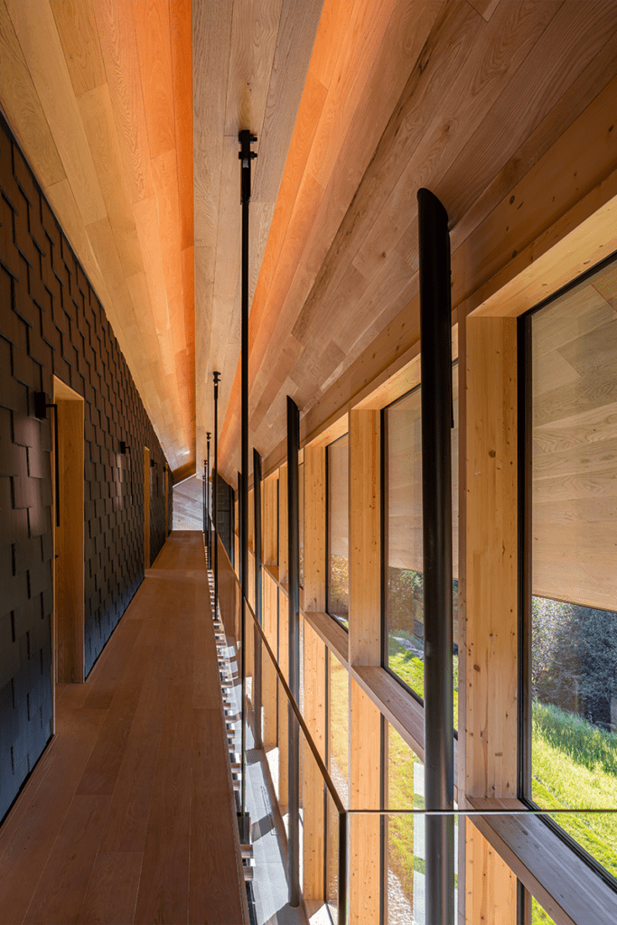 Esta arquitectura honra la conexión emocional con la tierra 