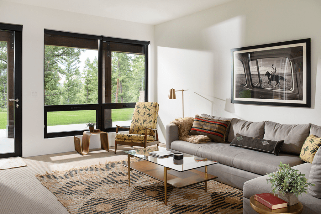 Una casa escondida en ee. Uu. , con espacios suficientes para vivir en confort