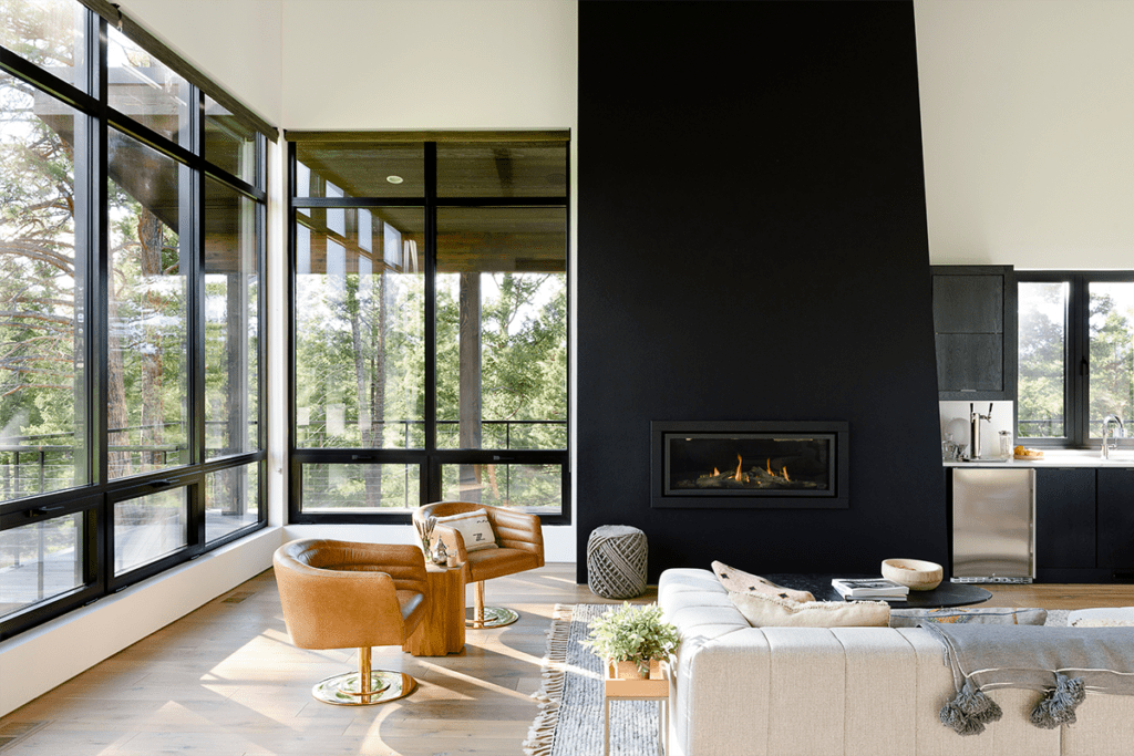 Una casa escondida en ee. Uu. , con espacios suficientes para vivir en confort