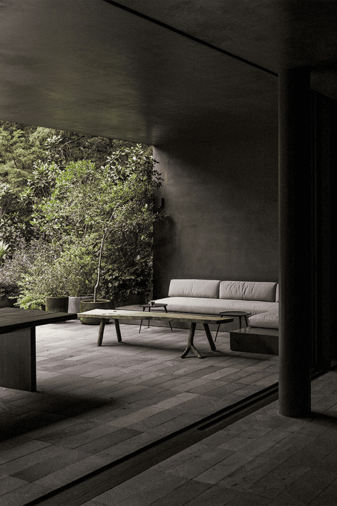 Una casa escondida en medio del bosque en ciudad de méxico 