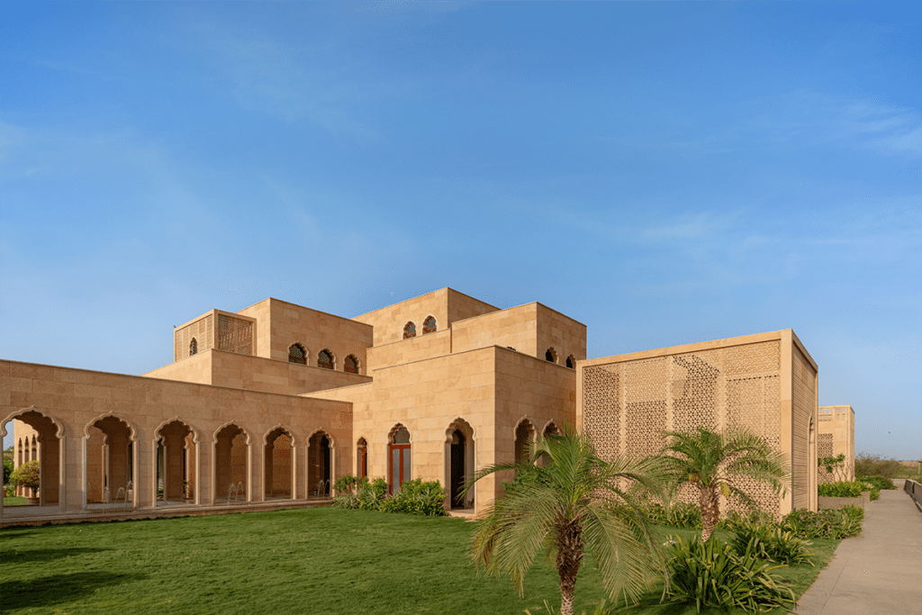 Una casa en la india con un diseño que la convierte en una joya arquitectónica Una casa en la india con un diseño que la convierte en una joya arquitectónica