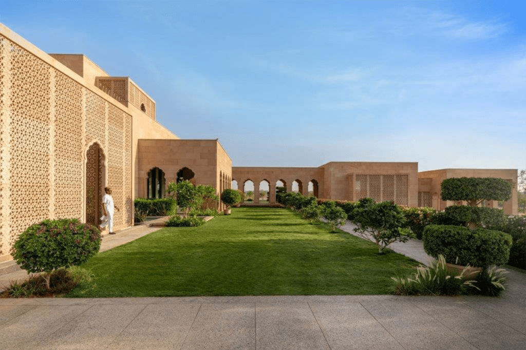 Una casa en la india con un diseño que la convierte en una joya arquitectónica Una casa en la india con un diseño que la convierte en una joya arquitectónica