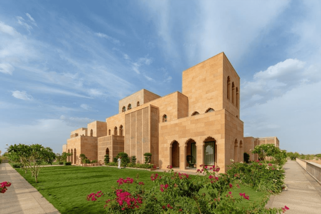 Una casa en la india con un diseño que la convierte en una joya arquitectónica Una casa en la india con un diseño que la convierte en una joya arquitectónica