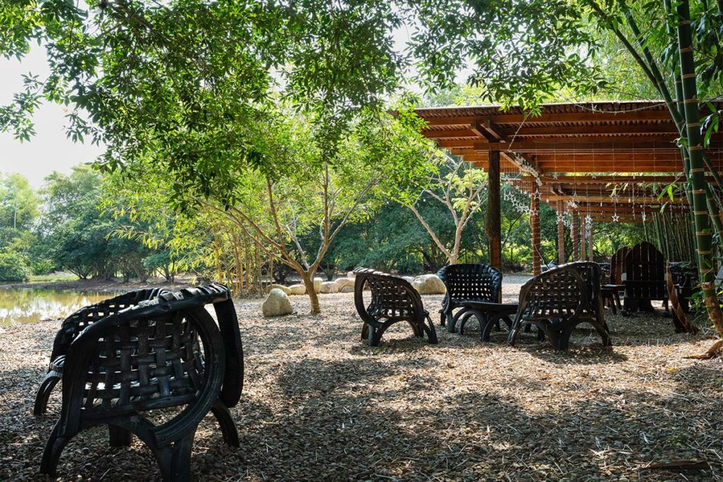 Un hospedaje indígena en el putumayo con una arquitectura inspirada en lo ancestral