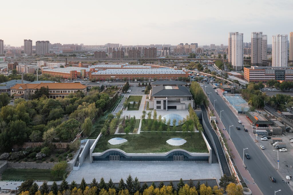 Deep time palace, un edificio en el que el concreto va más allá de lo estructural