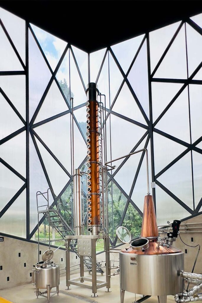 ¿Qué es este edificio con puntas y filos? Una destilería hecha con materiales locales 6 Destileria Estados Unidos 2 ¿Qué es este edificio con puntas y filos? Una destilería hecha con materiales locales