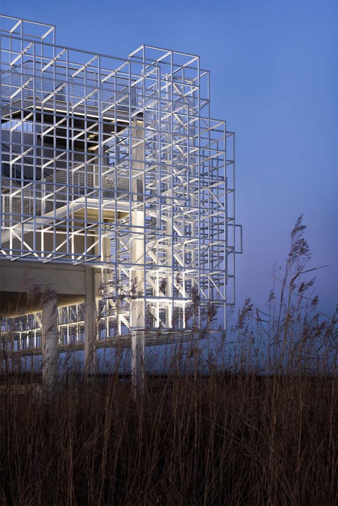 Edificio Pekin Puri Lighting Design 4 Un edificio en Pekín donde el diseño lumínico redefine el espacio desde la transparencia
