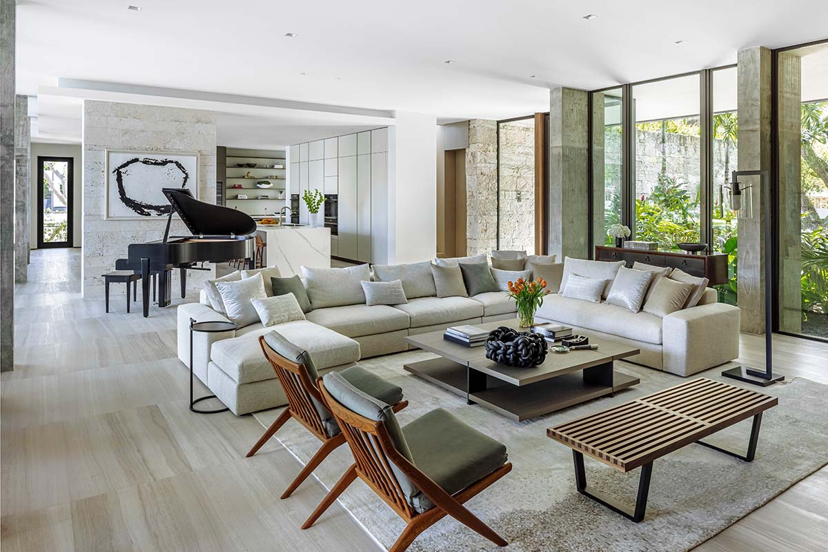 Una casa sostenible, conectada con el agua, el cielo y los árboles Una casa sostenible, conectada con el agua, el cielo y los árboles