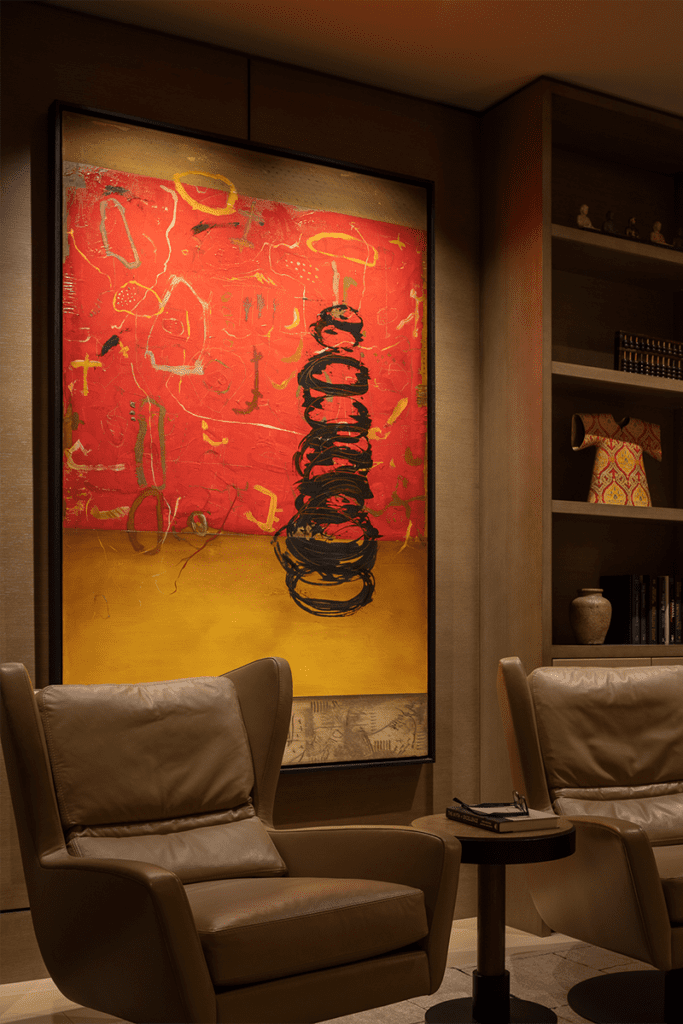 Una casa contemporánea en medio de las palmeras de california 