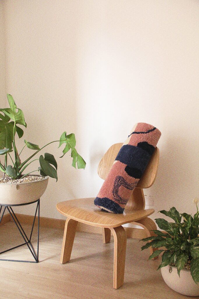 Tapetes hilar estudio