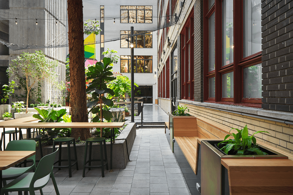 Este jardín es una joya única en el corazón de una universidad en canadá