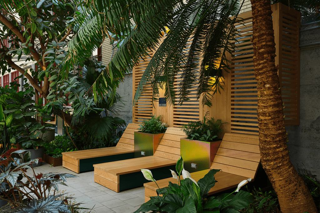 Este jardín es una joya única en el corazón de una universidad en canadá