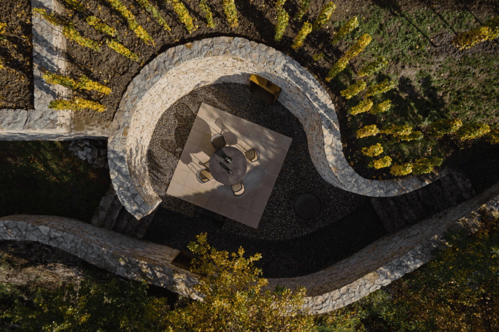 Estos jardines de viñedos son un espectáculo visual al estilo fibonacci