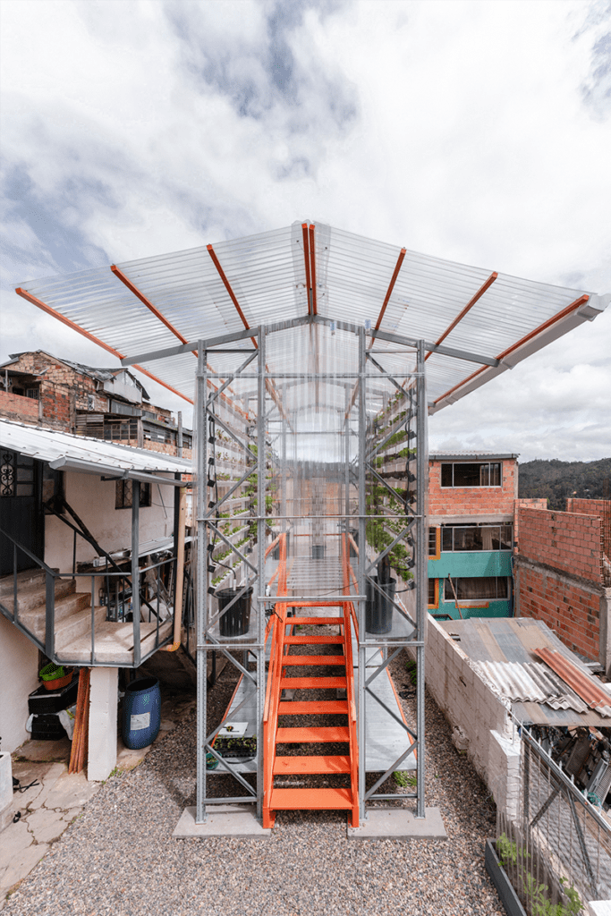 Arquitectura sostenible: un cultivo vertical para la comunidad de san luis, en bogotá