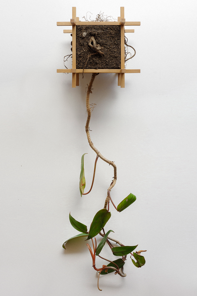 Estudios sobre un Tótem exposición de arte en Parque 93 en Bogotá.