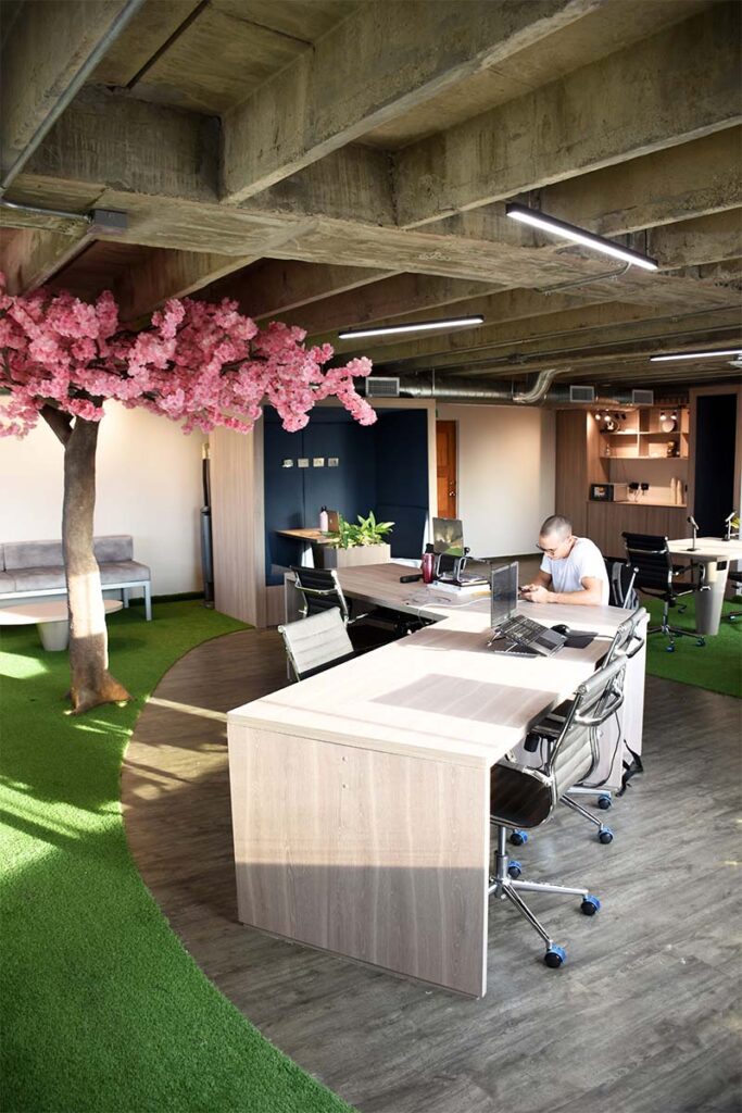 Diseño de oficina por Paisajes Sostenibles