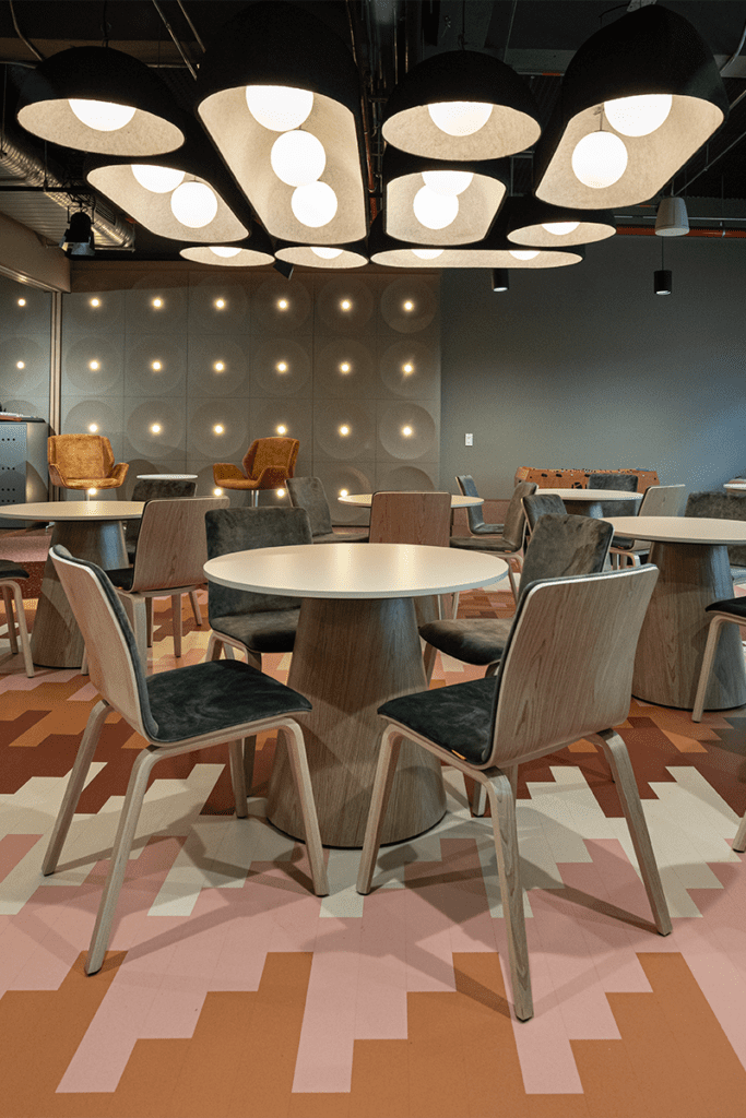 Un hogar artístico: el diseño de estas oficinas está inspirado en los sonidos de la naturaleza