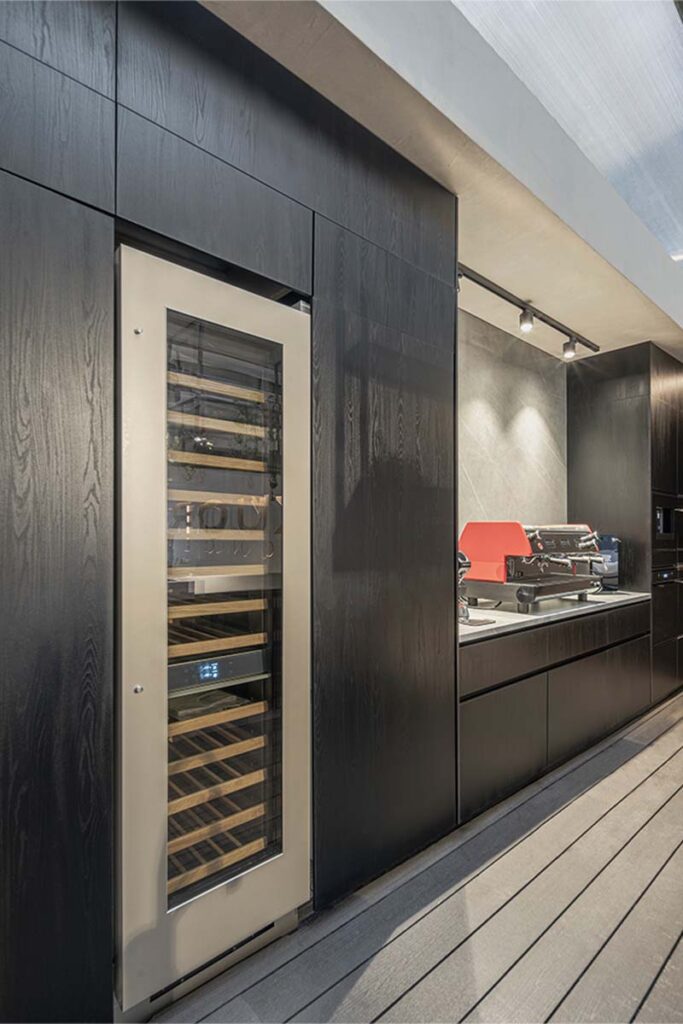 El diseño de una cocina entre lo cálido y lo industrial